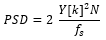 PNA1 PSD equation