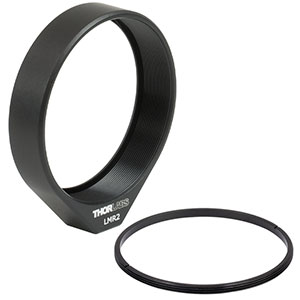 LMR2 - Lens Mount with Retaining Ring for Ø2in Optics, 8-32 Tap