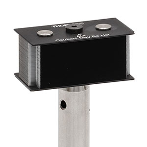 LB1 - Beam Block, 400 nm - 2 µm, 10 W Max Avg. Power, Pulsed and CW, Includes TR3 Post