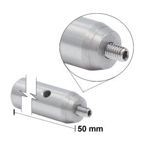 TR50/M - Ø12.7 mm Optical Post, SS, M4 Setscrew, M6 Tap, L = 50 mm