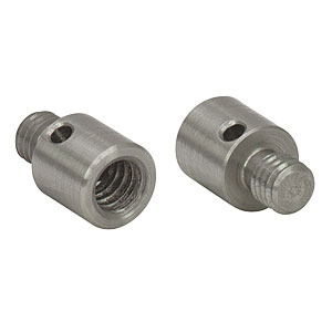 AS25E6M - Adapter with Internal 1/4in-20 Threads and External M6 x 1.0 Threaded Stud