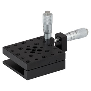 PY003/M - Pitch and Yaw Accessory Tilt Platform with Micrometers, Metric
