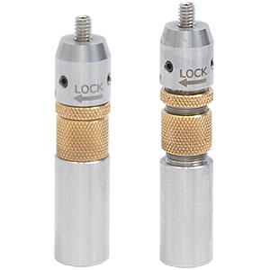 TRT2 - Ø1/2in Translating Optical Post, SS, 8-32 Setscrew, 1/4in-20 Tap, L = 2in to 2.25in