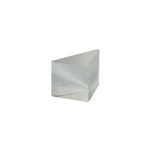 PS605 - UV Fused Silica Right Angle Prism, Uncoated, L = 3 mm 