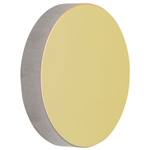 CM750-200-M01 - Ø75 mm Gold-Coated Concave Mirror, f = 200.0 mm