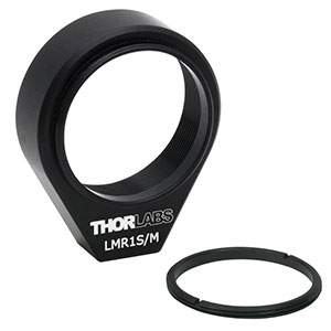 LMR1S/M - Ø1in Lens Mount with Internal and External SM1 Threads, M4 Tap