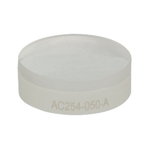 AC254-050-A - f = 50 mm, Ø1in Achromatic Doublet, ARC: 400 - 700 nm