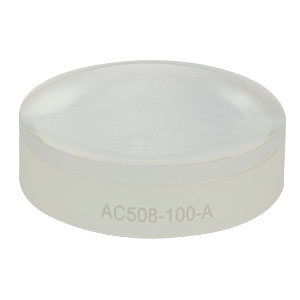 AC508-100-A - f = 100 mm, Ø2in Achromatic Doublet, ARC: 400 - 700 nm