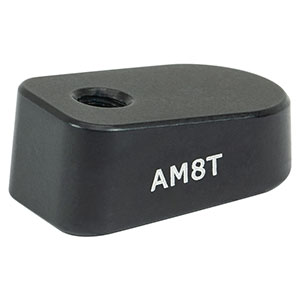 AM8T - 8° Angle Block, 8-32 Tap, 8-32 Post Mount