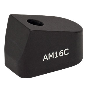 AM16C - 16° Angle Block, #8 Counterbore, 8-32 Post Mount