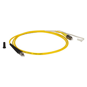 P2-SMF28-PCSMA-1 - Single Mode Patch Cable, 1260 - 1625 nm, FC/PC to SMA, Ø3 mm Jacket, 1 m Long