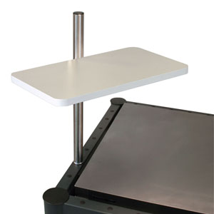 PSY192 - 500 mm x 300 mm Instrument Shelf with 750 mm High Post