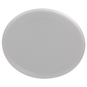 DGUV10-600 - Ø1in UV Fused Silica Ground Glass Diffuser, 600 Grit