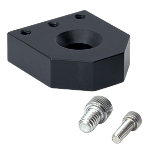 MA4 - Ø1.5in Post Mounting Adapter, 1/4in Clearance / 8-32 Tapped