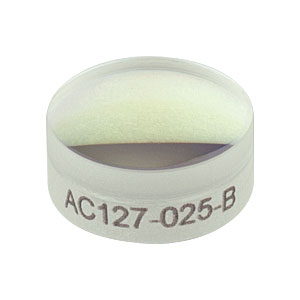 AC127-025-B - f = 25.0 mm, Ø1/2in Achromatic Doublet, ARC: 650 - 1050 nm