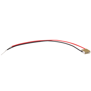 PA4FEW - Piezo Chip, 150 V, 2.5 µm Displacement, 5.0 x 5.0 x 2.0 mm, Pre-Attached Wires