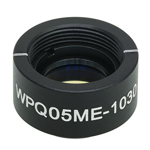 WPQ05ME-1030 - Ø1/2in Mounted Polymer Zero-Order Quarter-Wave Plate, SM05-Threaded Mount, 1030 nm