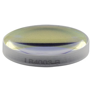 LB4003-B - f = 30 mm, Ø1/2in UV Fused Silica Bi-Convex Lens, AR Coating: 650 - 1050 nm