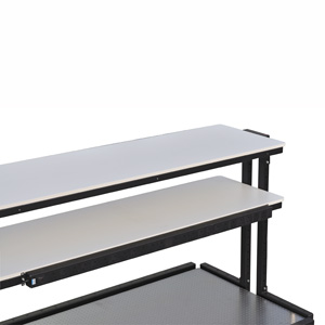TFS201 - Nexus Table Frame Overhead Shelf, 2 m (6') Long