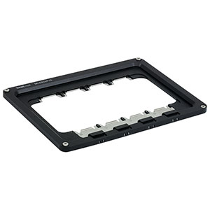 MLS203P10 - Multiple Slide Holder for Upright and Inverted Microscopes, Four 26 mm x 76.7 mm Slides