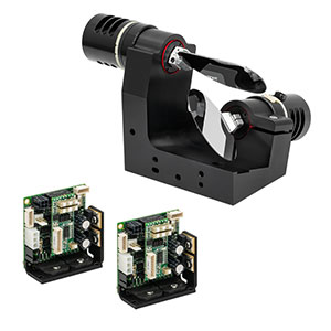 QS45XY-CD - Dual-Axis, Ø45 mm Beam Galvo System, Mirrors Coated for 10.64 µm (Power Supply & Cables Sold Separately)