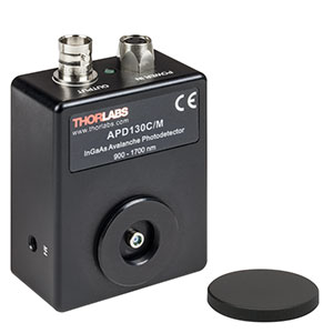 APD130C/M - InGaAs Avalanche Photodetector, Temperature Compensated, 900 - 1700 nm, M4 Taps