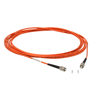 M72L05 - Ø200 µm, 0.39 NA, Low OH, FC/PC-FC/PC Fiber Patch Cable, 5 m Long