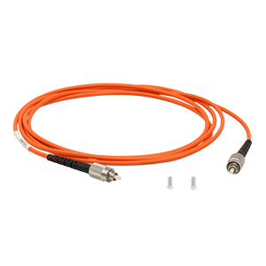 M74L02 - Ø400 µm, 0.39 NA, Low OH, FC/PC-FC/PC Fiber Patch Cable, 2 m