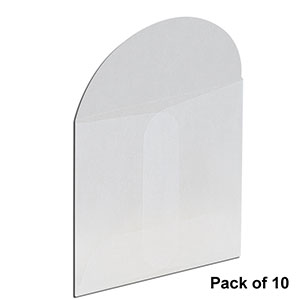 BAG10GL - Glassine Pouch for Ø1in Optics, Pack of 10