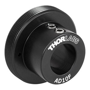 AD10F - SM1-Threaded Adapter for Ø10 mm, ≥0.35in (8.9 mm) Long Cylindrical Components