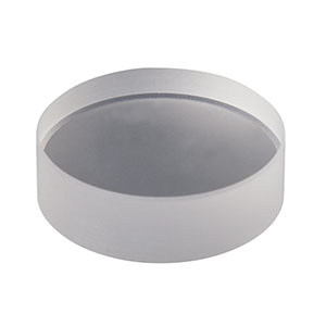 PF07-03 - Fused Silica Mirror Blank, Ø19 mm (3/4in), Thickness: 6.0 mm ± 0.2 mm