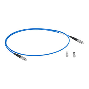 MZ11L1 - Ø100 µm, 0.20 NA ZBLAN Multimode Patch Cable, SMA905, 1 m Long