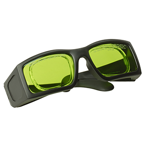 LG1A - Laser Safety Glasses, Light Green Lenses, 59% Visible Light Transmission, Comfort Style