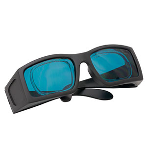 LG4A - Laser Safety Glasses, Dark Blue Lenses, 12% Visible Light Transmission, Comfort Style