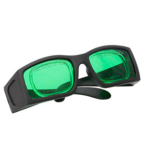 LG8A - Laser Safety Glasses, Emerald Lenses, 35% Visible Light Transmission, Comfort Style