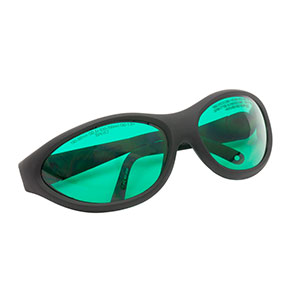 LG13B - Laser Safety Glasses, Blue Lenses, 39% Visible Light Transmission, Sport Style