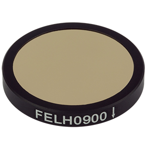 FELH0900 - Ø25.0 mm Longpass Filter, Cut-On Wavelength: 900 nm