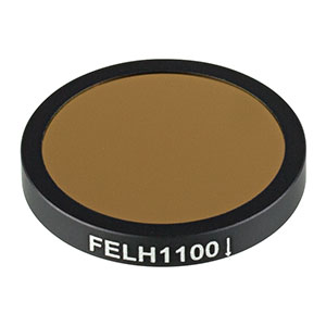 FELH1100 - Ø25.0 mm Longpass Filter, Cut-On Wavelength: 1100 nm