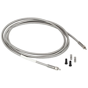 BFA200LS02 - Linear-to-Linear Bundle, 7 x Ø200 µm Core Fibers, Low-OH, SMA, 2 m Long