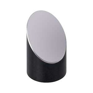 MPD01M9-F01 - Ø1/2in 90° Off-Axis Parabolic Mirror, UV-Enhanced Aluminum, RFL = 33 mm