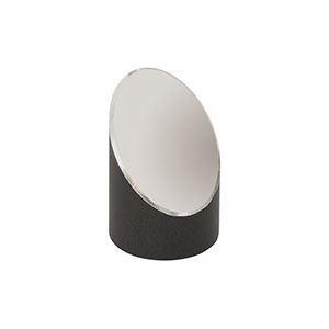MPD029-F01 - Ø1/2in 90° Off-Axis Parabolic Mirror, UV-Enhanced Aluminum, RFL = 2in