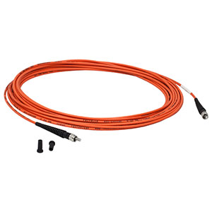 M15L10 - Ø105 µm, 0.22 NA, SMA-SMA Fiber Patch Cable, Low OH, 10 m Long