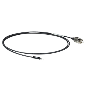 M61L01 - Ø105 µm Core, 0.22 NA FC/PC to Ø1.25 mm Ferrule Patch Cable, 1 m Long