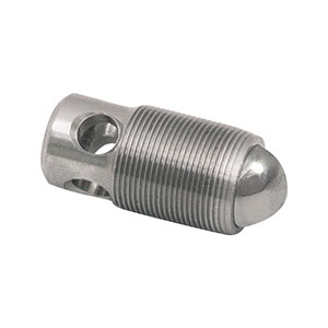 F25ST038 - Fine Hex Adjuster with Torque Holes, 1/4in-80, 3/8in Long