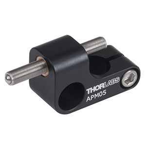 APM05 - Adjustable Kinematic Positioner, 8-32 Flexure Locking Setscrew