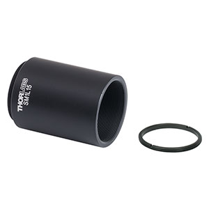 SM1L15 - SM1 Lens Tube, 1.50in Thread Depth, One Retaining Ring Included