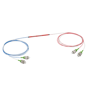 PN1550R5A2 - 2x2 PM Coupler, 1550 ± 15 nm, 50:50 Split, ≥20 dB PER, FC/APC Connectors