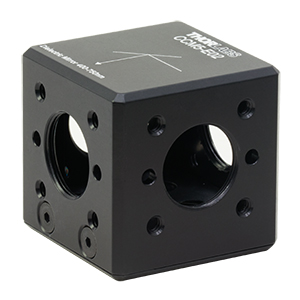 CCM5-E02 - 16 mm Cage-Cube-Mounted Dielectric Turning Prism Mirror, 400-750 nm, 8-32 Tap