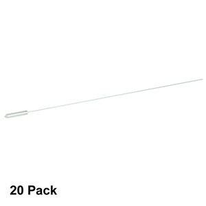 CFMLC52U-20 - Uncleaved Fiber Optic Cannula, Ø1.25 mm Ceramic Ferrule, Ø200 µm Core, 0.50 NA, 20 Pack