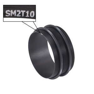 SM2T10 - SM2 (2.035in-40) Coupler, External Threads, 1in Long
